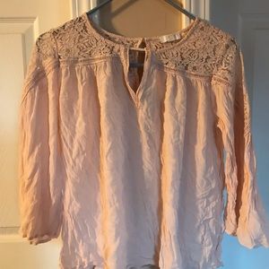 Pink blouse